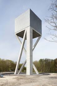 Vplus Water Tower Chateau D Eau Mons Ghlin Belgium Floornature Concrete Architecture Water Tower Architecture