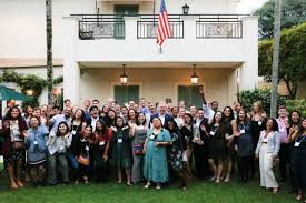 Worthington Fulbright scholar teaching English in Brazil