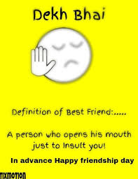 Dekh Bhai Definition Of Best Friend Memes Best Friend Definition Friend Memes Best Friends