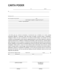 Descargar plantilla carta poder para imprimir pdf. Carta Poder