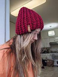 Ribbed Bubble Knit Hat Pattern Straight Needles Crazy Hands Knitting Knitted Hats Hat Knitting Patterns Hat Pattern
