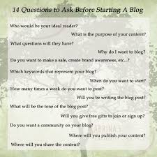 14 Questions To Ask Before Starting A Business Blog This Or That Questions How To Start A Blog Business Blog