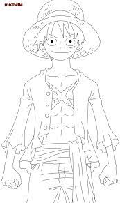 These alphabet coloring sheets will help little ones identify uppercase and lowercase versions of each letter. One Piece Luffy Coloring Pages One Piece Luffy One Piece Drawing Character Drawing