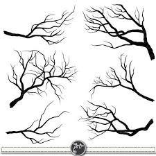 Branch Silhouettes Clipartbranch Silhouettes Clip Etsy Silhouette Clip Art Branch Drawing Silhouette Art