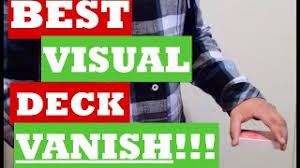 If you're into card tricks, this is a must. Best Visual Vanish Of Full Deck Of Cards Tutorial Performed By Dynamo Youtube