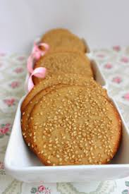 Galletas De Sesamo Y Miel Con Harina De Arroz Food Food And Drink Vegan Recipes Healthy