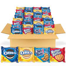A cute snack or appetizer of tuna in scooped out cucumber slices. Amazon Com Oreo Original Oreo Golden Chips Ahoy Nutter Butter Cookie Snacks Variety Pack School Lunch Box Snacks 56 Snack Packs 2 Cookies Per Pack Grocery Gourmet Food