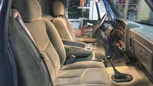 First Gen Cummins Chevy 1500 Seat Swap Youtube