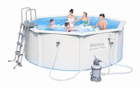 Bestway Stahlwandpool Set 360x120 Sandfilter 56574