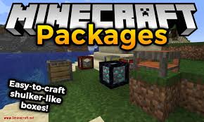 This mod was created by berkin and with his help i made this trailer.  it's been well received by the community and reviewed by some big minecraft channe. Packages Mod 1 17 1 1 16 4 Easy To Craft Shulker Like Boxes Minecraft