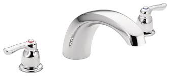 Check spelling or type a new query. Moen Chateau 2 Handle Low Arc Roman Tub Faucet Transitional Bathtub Faucets By The Stock Market Houzz