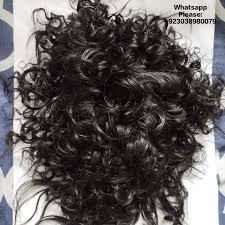 Curly Kinki Wavy Hair Patch-Human Hair (Customized) - Pakistan Hair Wigs