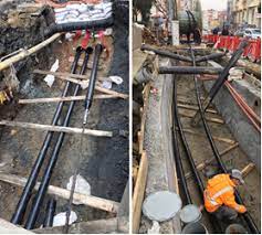 Tehli̇kesi̇ tedaş yg / ag enerji̇ kablosu yazısı basılacaktır. Kablo Serimi Electricity Turkey Magazine