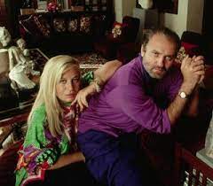 'american crime story, the assassination of gianni versace', michael langdon (the antichrist) and xavier plympton in the ryan murphy. Die Evolution Von Donatella Versace