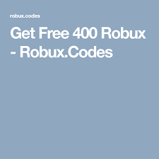 Get Free 400 Robux Robux Codes Free Promo Codes Free Gift Card Generator Free Avatars It's easy, simple, and quick! pinterest