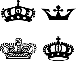Black And White Crown Vector Vector Crowns 2 Ad Ad Ad Crowns Vector In 2020 Vector Art Design Crown Illustration Vector Free