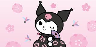 Kuromi (クロミ) is the rival of my melody from the anime onegai my melody. Kuromi Hello Kitty Laptop Wallpaper Hello Kitty My Melody Emo Girl Wallpaper