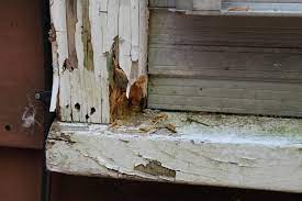 Wood, especially exterior wood trim molding, can become saturated with water and rot in isolated in many cases, to save the cost and work of replacement, this damage can be repaired with an epoxy. Exterior Wood Trim Repair In New Jersey Monk S