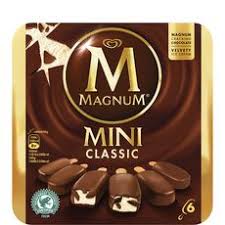 Magnum Magnum Glace Chocolat Blanc Amandes Mini Batonnet X6 300g Pas Cher A Prix Auchan