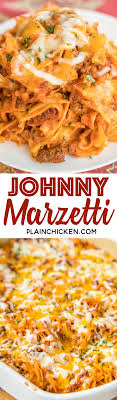 Johnny Marzetti Casserole Recipe Classic Pasta Casserole That Will Please The Entire Family Ground Beef Onion Johnny Marzetti Casserole Recipe Recipes Food