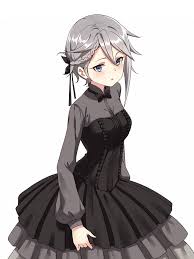 We offers anime grey hair products. Hd Wallpaper Anime Girls Simple Background Grey Hair Ange Princess Principal Wallpaper Flare