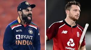 India vs england 1st test: Cricket 2021 India Vs England T20 Series Virat Kohli Vs Jos Buttler What Was Said Punishment Score Highlights Video