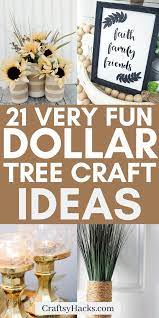 21 Creative Dollar Tree Crafts For Low Budgets Diy Dollar Store Crafts Diy Dollar Tree Decor Dollar Store Diy Projects