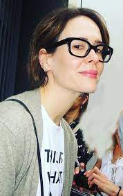 Rabexxpaulson A Blessed Compilation Of Sarah Wearing Glasses Amen Sarah Paulson Sarah Celebs