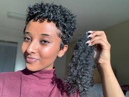 Big bun for black women with curly hair. Big Chop My Experience With Devacurl Youtube Big Chop Hairstyles Curly Hair Styles Short Natural Hair Styles