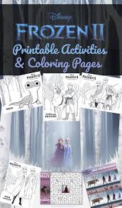 Disney's frozen 2 elsa's wagon adventure sgd 54.99. Disney Frozen 2 Printable Activities Coloring Pages Mom Endeavors