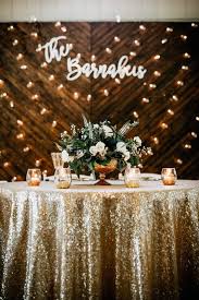 Elegant Rustic Aubrey Texas Wedding At The Grove Junebug Weddings Wedding Reception Decorations Rustic Wedding Reception Backdrop Wedding Reception Decorations