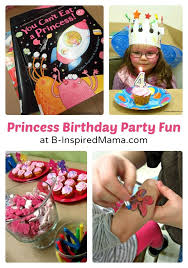 Happy Birthday Activities For Kids Priscilla S Happy Birthday Princess Party Kids Birthdayparty At B Inspiredmama Com With Images Happy Birthday Princess Princess Baby Birthday Party Princess Birthday