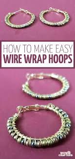 Home » diy jewelry » diy earrings » diy beaded hoop earrings tutorial {video}. How To Wire Wrap Hoop Earrings Moms And Crafters