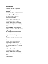 Check spelling or type a new query. Kabilang Buhay Lyrics