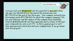 A firm's weighted average cost of capital (wacc) represents its blended cost of capitalcost of capitalcost of capital is the minimum rate of return that a business must earn before generating value. Exam Preparation Wacc Common Exam Question Full Video At Mbabullshit Com Youtube