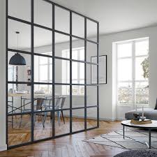 Verriere Orangerie Sur Mesure Alu Gris Satin H 30 Cm A 2 50 M L 30 Cm A 4 00 M Verriere Style Campagnard Cloison Verriere