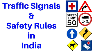 Traffic Signals And Safety Rules In India In Hindi And English