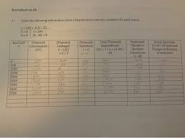 Maybe you would like to learn more about one of these? Worksheet On Ae 1 Given The Following Information Chegg Com