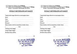 Contoh surat keterangan dokter untuk rawat inap. Download Contoh Surat Dokter Jakarta Utara Contoh Surat