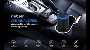 In this article, we have mentioned different types of car air purifiers india available in. Nebelr Car Air Purifier Ionizer 10 Million Negative Ions Kills 99 9 Viruses Removes Pm2 5 Youtube