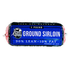 There are 260 calories in serving of 90% lean 10% fat ground beef by schnucks from: Greater Omaha Usda 90 Lean Ground Beef Sirloin 1 Lb