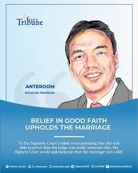 Her ground was that the officiating officer had no authority to solemnize  marriages. This was so because the judge, a person authorized by the Family  Code to solemnize marriages, was not the
