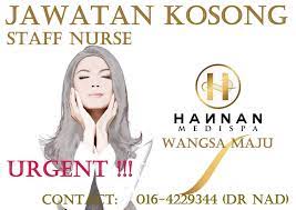 Mencari pekerja sepenuh masa dalam bidang. Orang Wangsa Maju Urgent Jawatan Kosong Di Hannan Medispa Wangsa Maju Jawatan Staff Nurse Facebook