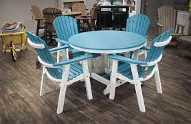 Berlin Gardens Five Piece Patio Furniture Poly Dining Set Garden Patio Furniture Outdoor Lounge Furniture Patio Furniture