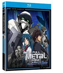 Full Metal Panic The Second Raid Classic Blu Ray Full Metal Panic Two By Two Anime Dvd