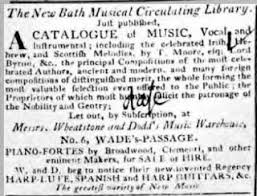 Ad From Bath Chronicle And Weekly Gazette Thursday 11 April 1816 In 2020 Library Bath Private Library