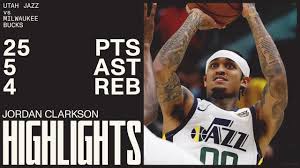 He made his debut with utah on thursday night. Jordan Clarkson With An Absurd Finish Past Giannis Utah Jazz Youtube