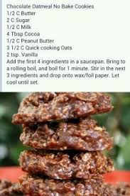 No Bake Chocolate Oatmeal Cookies My Mom Used To Make These All The Time When W Chocolate Oatmeal Chocolate Oatmeal Cookies Recipes