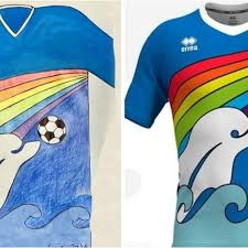 Tutte le scarpe da calcio personalizzabili a prezzi unici. Pescara La Maglia 2020 21 L Ha Disegnata Un Bambino Foto Sportmediaset