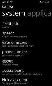 Dentro da lista de definições devem procurar e escolher. Update Software Nokia Lumia 520 Windows Phone 8 1 Device Guides